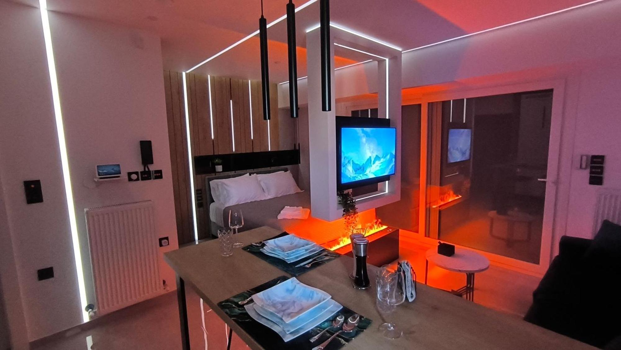 Larisa Absolute Suites, Sky View Smart Home Zewnętrze zdjęcie