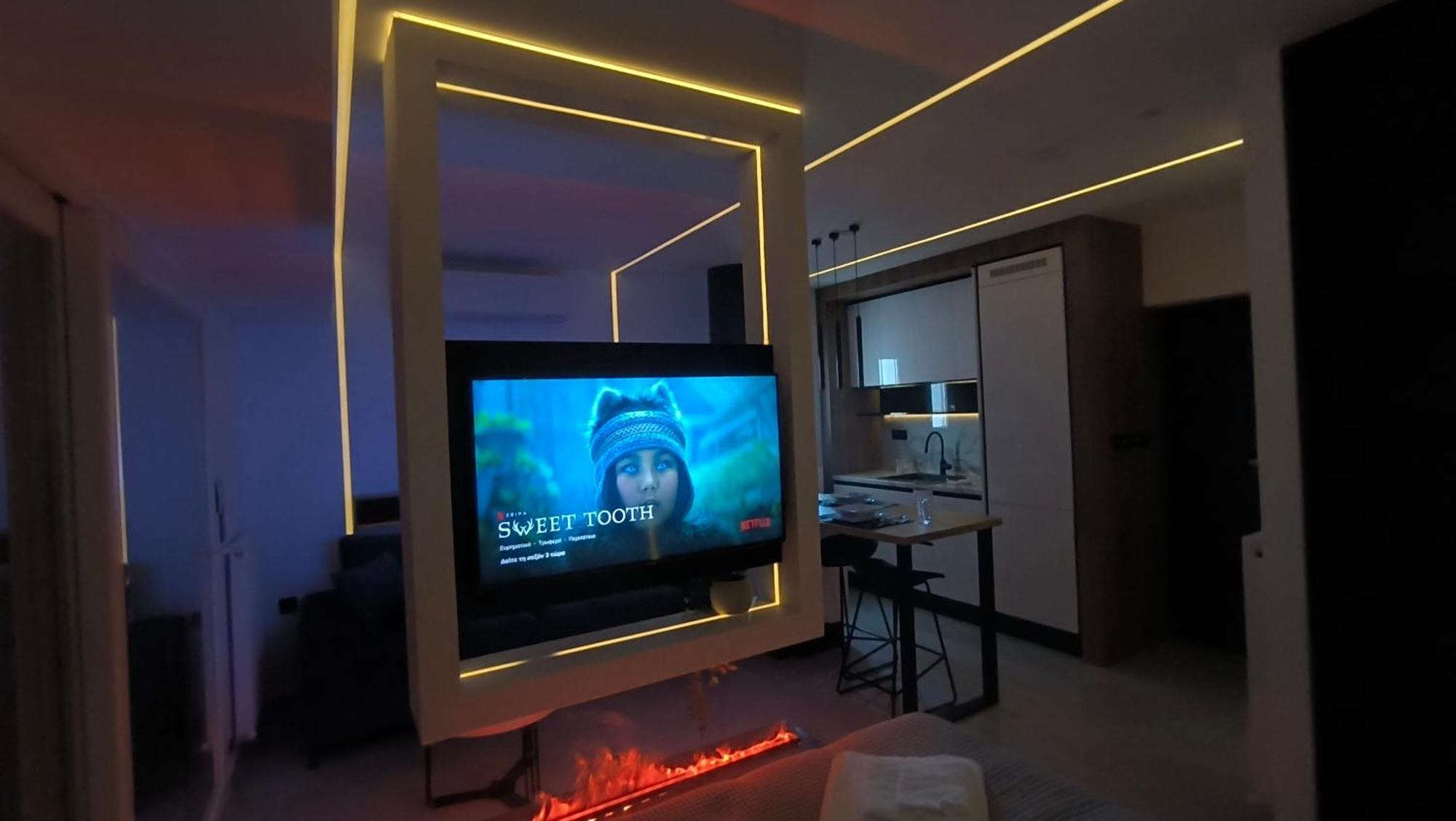Larisa Absolute Suites, Sky View Smart Home Zewnętrze zdjęcie