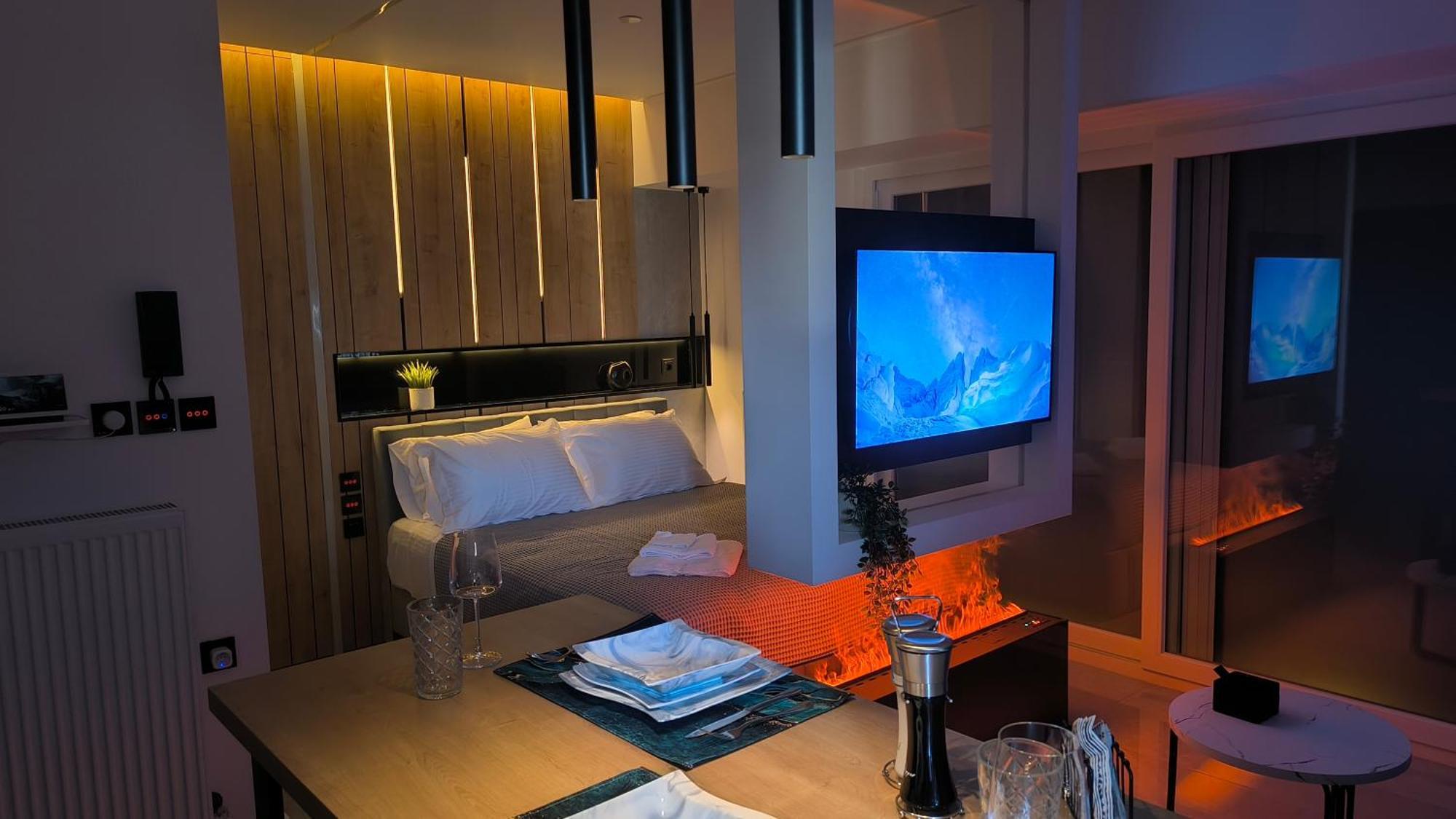 Larisa Absolute Suites, Sky View Smart Home Zewnętrze zdjęcie
