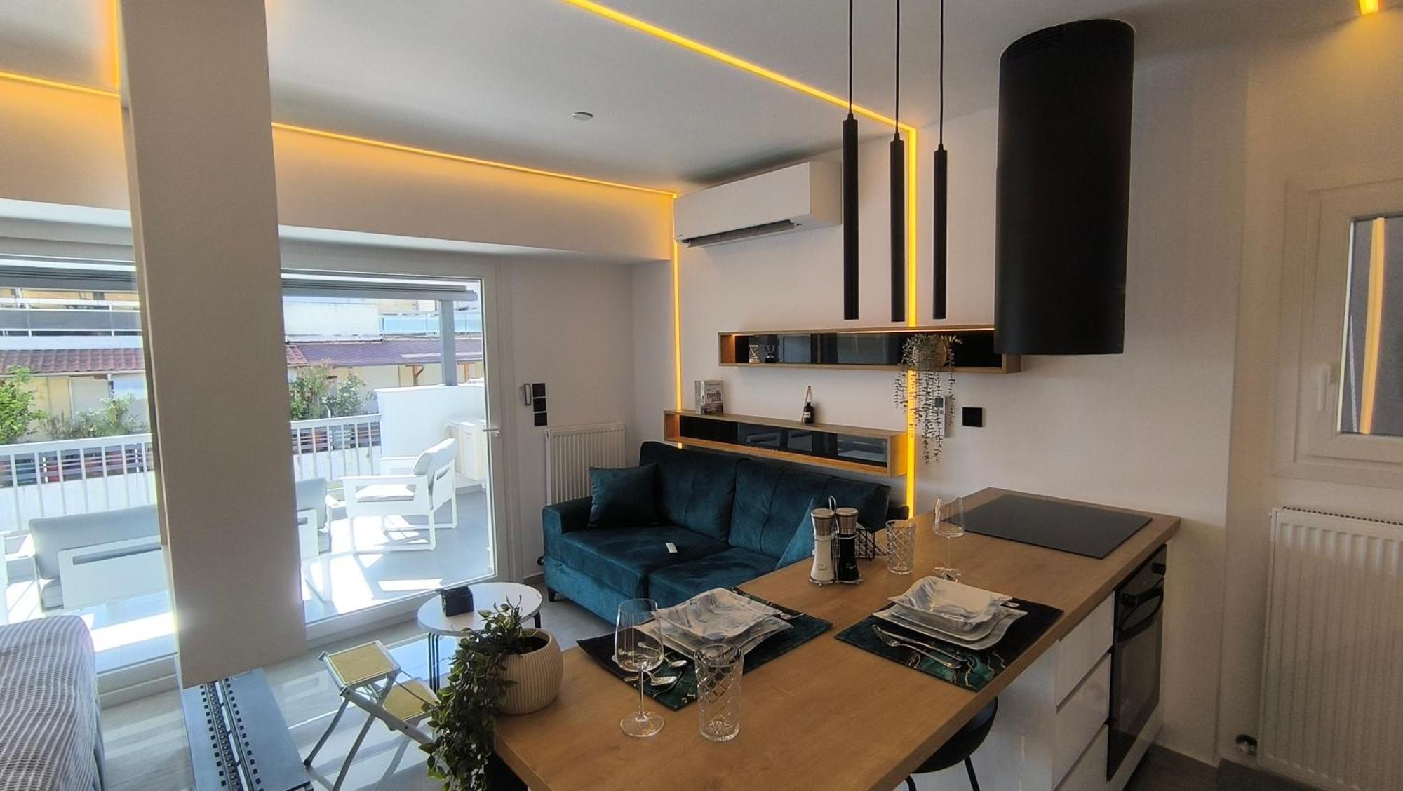 Larisa Absolute Suites, Sky View Smart Home Zewnętrze zdjęcie