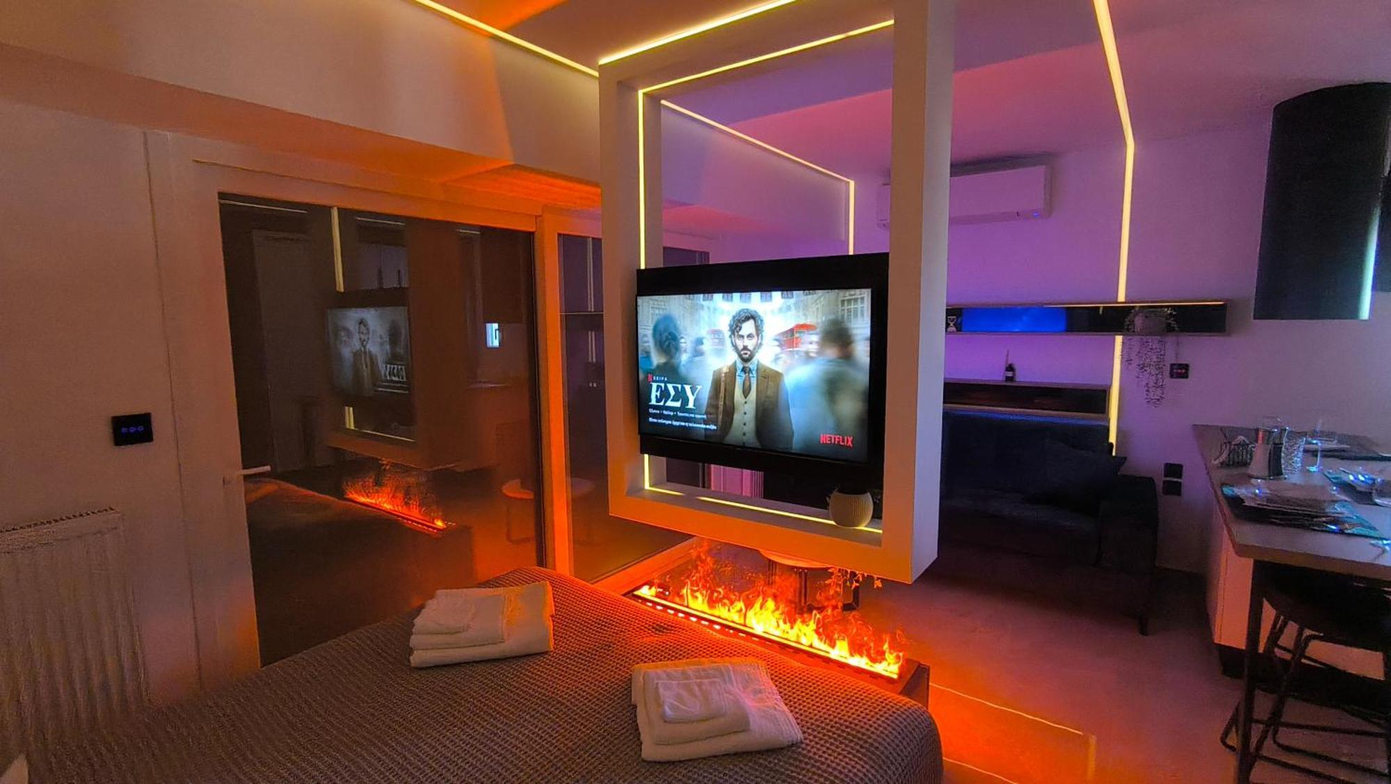 Larisa Absolute Suites, Sky View Smart Home Zewnętrze zdjęcie