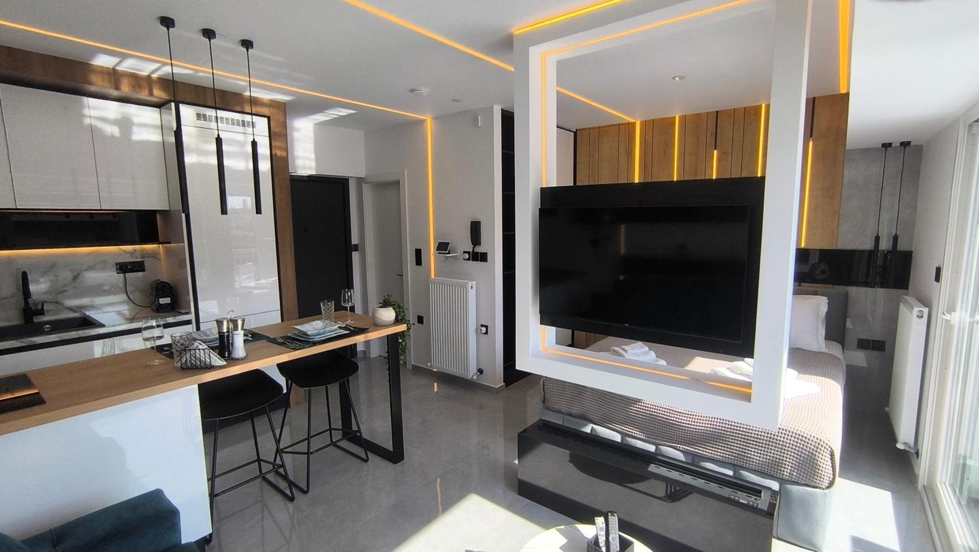 Larisa Absolute Suites, Sky View Smart Home Zewnętrze zdjęcie