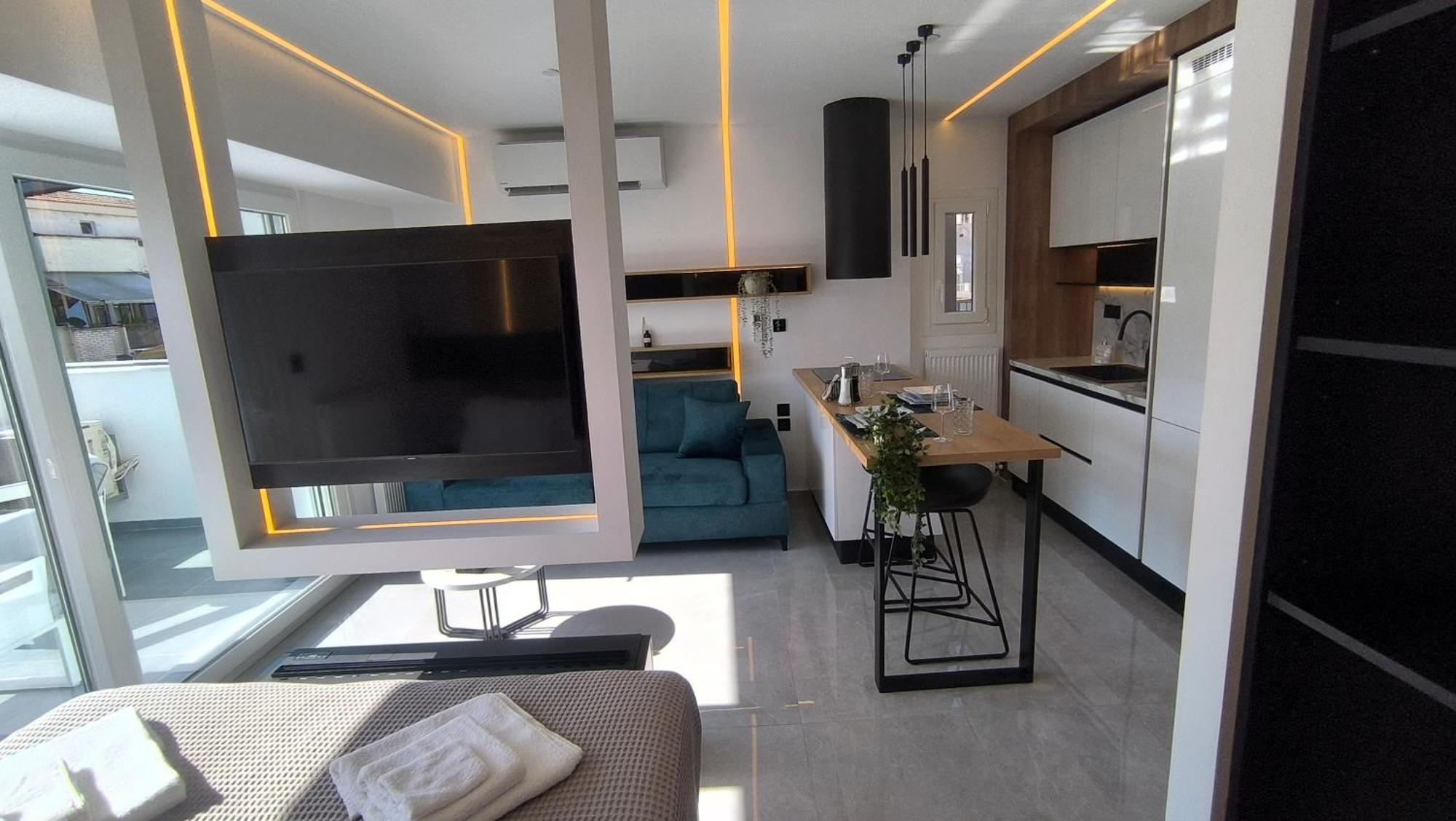 Larisa Absolute Suites, Sky View Smart Home Zewnętrze zdjęcie