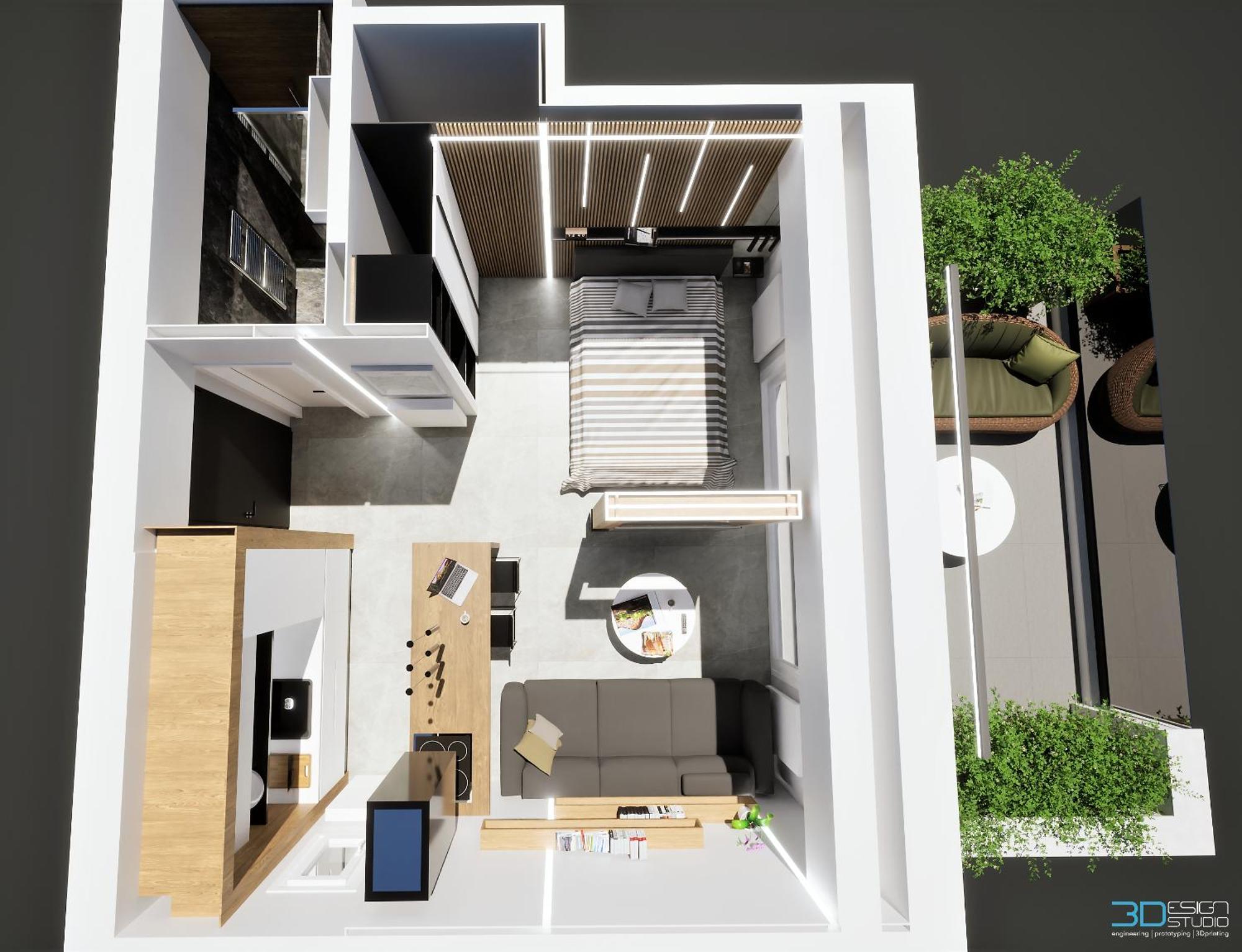 Larisa Absolute Suites, Sky View Smart Home Zewnętrze zdjęcie