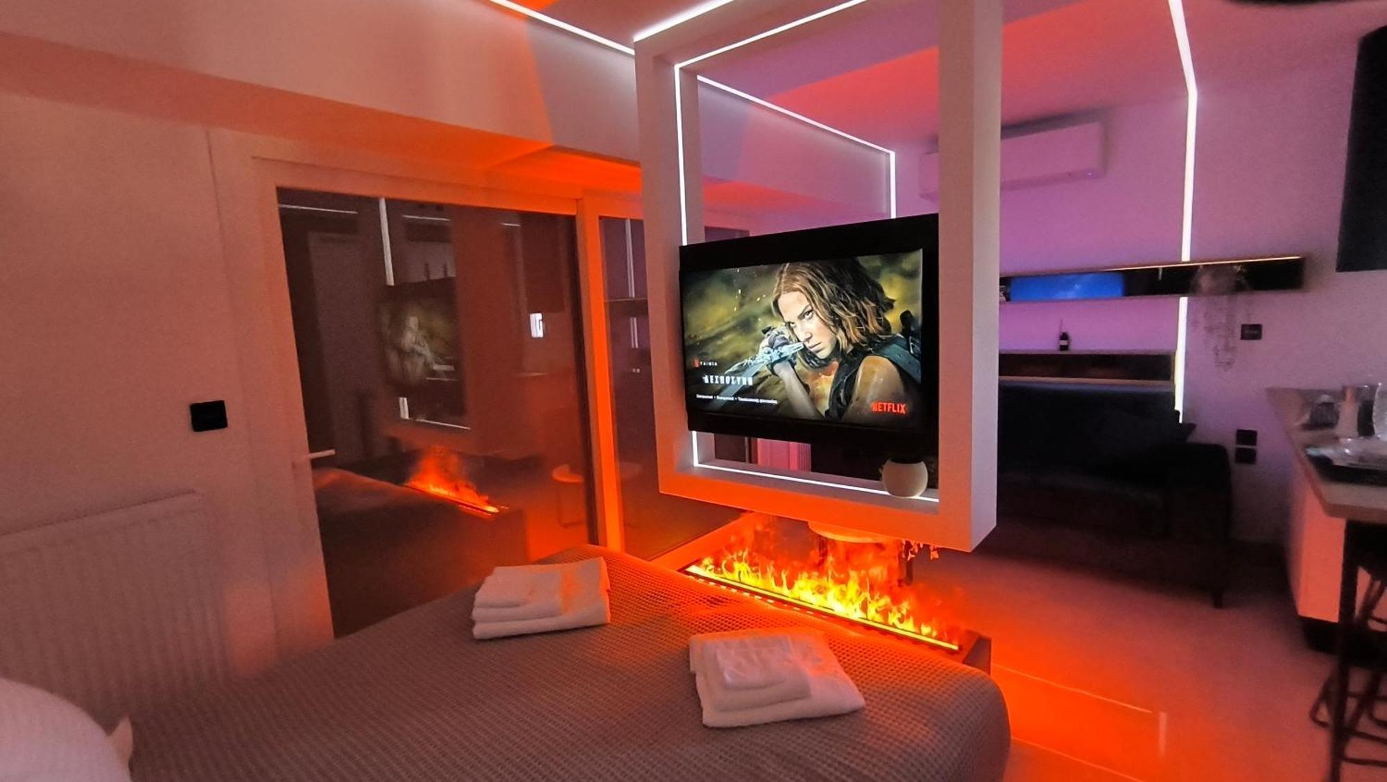 Larisa Absolute Suites, Sky View Smart Home Zewnętrze zdjęcie