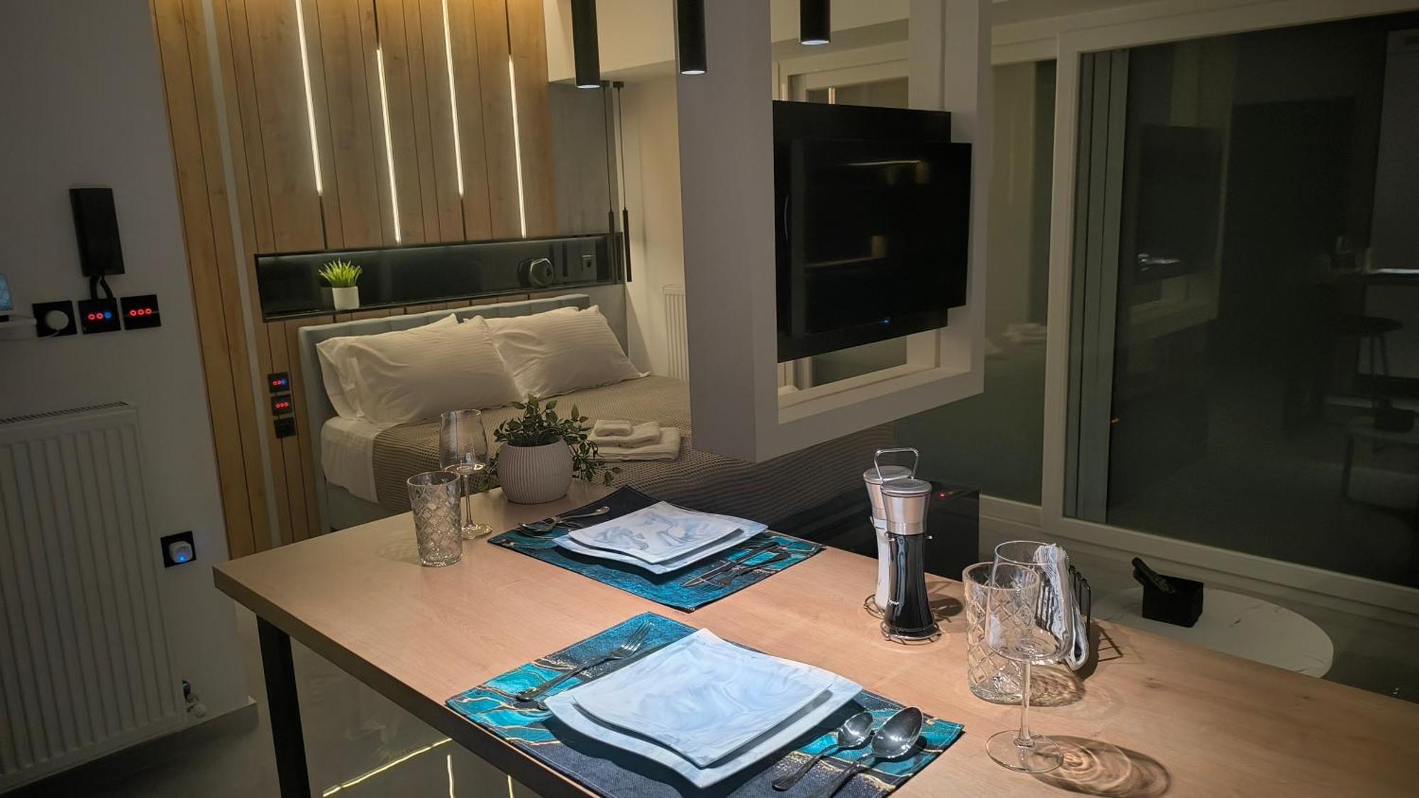 Larisa Absolute Suites, Sky View Smart Home Zewnętrze zdjęcie